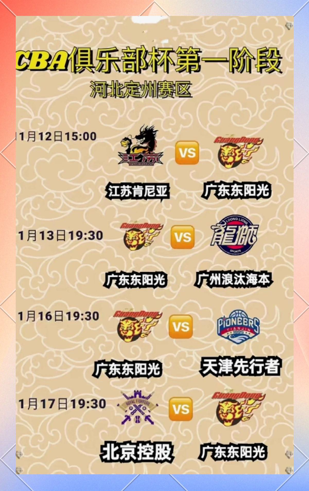 ANBO体育-CBA俱乐部杯赛制调整，增加小组赛阶段的简单介绍